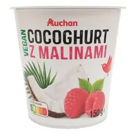 Kefiry, jogurty, maślanki - Auchan - Cocoghurt z malinami - miniaturka - grafika 1
