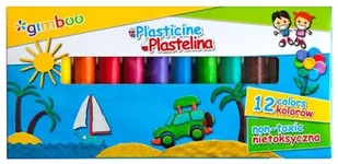GIMBOO Plastelina 12 kolorów PBS Connect Polska - Masy plastyczne - miniaturka - grafika 2