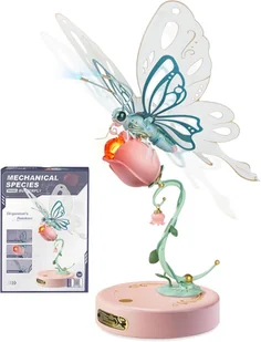 ROKR Butterfly – Mechaniczny Model Motyla z Efektem Świetlnym Puzzle Drewniane 3D - Puzzle - miniaturka - grafika 1