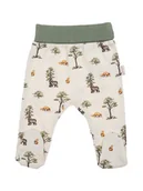 Śpiochy dla niemowląt - Chłopięcy półśpioch bawełniany las kremowy Nicol - miniaturka - grafika 1