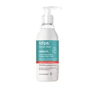 Tołpa SEBIO+ GŁĘBOKO OCZYSZCZAJĄCY ŻEL Z PEELINGIEM 195ML - Żele do mycia twarzy - miniaturka - grafika 1