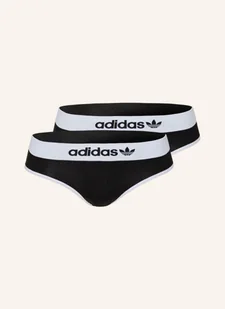 Adidas Originals Majtki, 2 Szt. schwarz - Majtki damskie - miniaturka - grafika 1