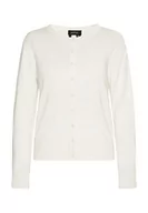 Swetry damskie - Idony Damski kardigan 15329896, wełniany biały, XL, biały (wollweiss), XL - miniaturka - grafika 1