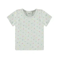 Bluzki damskie - Chłopięca bluzka z krótkim rękawem, wielokolorowy, rozmiar 68 - miniaturka - grafika 1