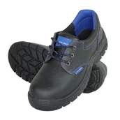 Obuwie robocze - Półbuty obuwie bezpieczne LAHTI PRO skórzane czarno niebieskie 42 - miniaturka - grafika 1