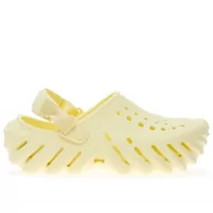 Klapki i japonki damskie - Klapki Crocs Echo Clog 208190-76O - beżowe - miniaturka - grafika 1