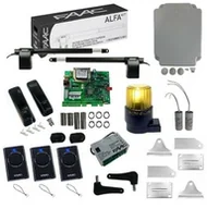 Zestawy do bram - FAAC Zestaw ALFA 414 do 3 m + Lampa GUARD + 3 Piloty - miniaturka - grafika 1