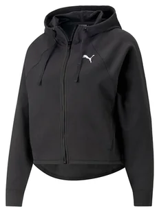 Puma Bluza w kolorze czarnym - Kurtki i kamizelki sportowe damskie - miniaturka - grafika 1