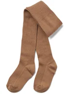 Rajstopy dziecięce - Wheat Wełniane rajstopy w kolorze jasnobrązowym - miniaturka - grafika 1