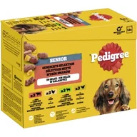Mokra karma dla psów - Pedigree mokra karma dla psa seniora, multipak, mieszany wybór, w galarecie 12x100 g - miniaturka - grafika 1
