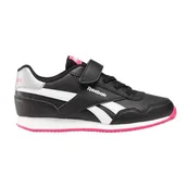 Buty dla dziewczynek - Reebok Royal CL Jog 3.0 1V buty do biegania, czarne/BOLDPINK/białe, 45 EU, Czarny pogrubiony różowy biały, 28 EU - miniaturka - grafika 1