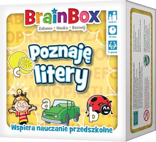 BrainBox - Poznaję litery - Gry planszowe - miniaturka - grafika 1