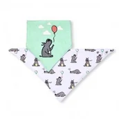 Śliniaki i fartuszki - BabyOno Śliniak Apaszka Nowość : Model - 2 - miniaturka - grafika 1