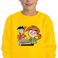 Bluzy dla dziewczynek - Bluza Dziecięca Chip&Vicky Wróżkowie Chrzestni Wiele Wzorów -116 Cm (5-6) - miniaturka - grafika 1