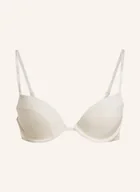 Biustonosze - Calvin Klein Biustonosz Push-Up Flirty weiss - miniaturka - grafika 1