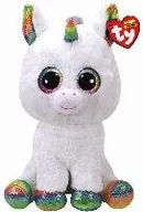 Maskotki i pluszaki - Ty Pupilki Beanie Boos jednorożec Pixy 42cm - miniaturka - grafika 1