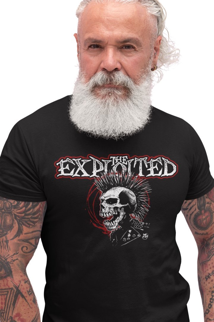 THE EXPLOITED Wattie Buchan Koszulka T-SHIRT MĘSKI hardcore punk oi 5XL