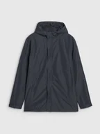 Kurtki męskie - 4F Kurtka przejściowa męska - czarna XXL - miniaturka - grafika 1