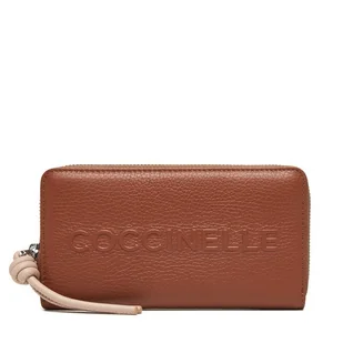 Duży Portfel Damski Coccinelle E2 QBB 11 32 01 Brązowy - Portfele - miniaturka - grafika 1