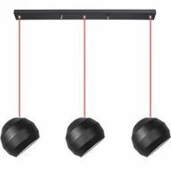 Lampy sufitowe - REA OSW-05015 LAMPA APP383-3CPR BLACK - miniaturka - grafika 1