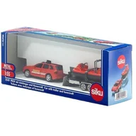Modele do sklejania - Siku Samochód + przyczepa z poduszkowcem 2549 - miniaturka - grafika 1