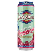 Napoje energetyczne i izotoniczne - AriZona Fallout Pomegranate & Green Tea Energy Drink 650ml - miniaturka - grafika 1