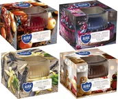 Świece - ZESTAW Świeca zapachowa w szkle BISPOL Aura 18H MIX "3" 4szt. - miniaturka - grafika 1