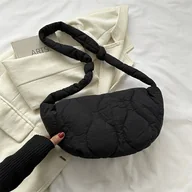 Torebki damskie - TEMU Damska Torba na Ramię o Dużej Pojemności z Odpinanym Paskiem - Elegancka Biała/Beżowa/Brzoskwiniowy/Brązową/Tani//Czarne/Zielone - Zamknięcie i - miniaturka - grafika 1