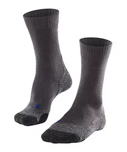 Falke damskie skarpety turystyczne TK2 Cool W SO, szary (melanż asfaltowy 3180), UK 4-5 (UE 37-38 RADE- USA 6,5-7,5) 16139 - Skarpetki damskie - miniaturka - grafika 1