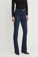 Spodnie damskie - Morgan jeansy PKELY damskie high waist PKELY - miniaturka - grafika 1