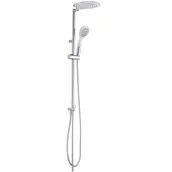 Panele prysznicowe - Deszczownia Alesia biała/chrom Invena - miniaturka - grafika 1