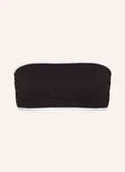 Stroje kąpielowe - Seafolly Góra Od Bikini Bandeau Beach Bound schwarz - miniaturka - grafika 1