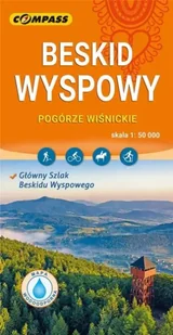Mapa turystyczna - Beskid Wyspowy 1:50 000 lam - Atlasy i mapy - miniaturka - grafika 1
