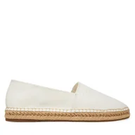 Espadryle męskie - Espadryle Calvin Klein Espadrille Cv Logo HM0HM01808 Biały - miniaturka - grafika 1