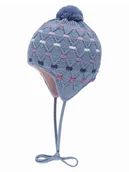 Czapeczki dla niemowląt - Döll Czapka w kolorze niebieskim - miniaturka - grafika 1