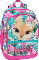 Plecaki szkolne i tornistry - Plecak szkolny WWF Illustrato, 43 x 32 x 23 cm, wielokolorowy - miniaturka - grafika 1