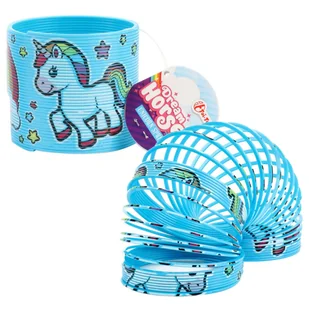 SPRĘŻYNA JEDNOROŻEC ZABAWKA DLA DZIECI - Klocki - miniaturka - grafika 1