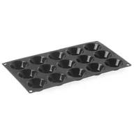 Akcesoria gastronomiczne - Hendi Forma silikonowa - TORTALETTE x 15 szt. wypieku 676509 - miniaturka - grafika 1
