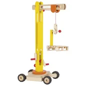 Samochody i pojazdy dla dzieci - Goki Dźwig Mega Duży firmy 55975 - miniaturka - grafika 1