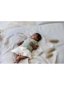 Kaftaniki dla niemowląt - Dirkje 2-częściowy zestaw w kolorze zielono-białym - miniaturka - grafika 1