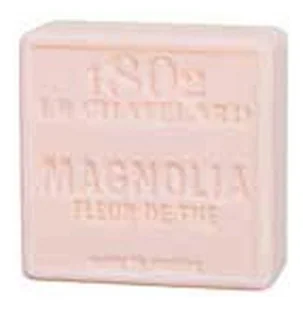 Le Chatelard, kwadratowe mydło marsylskie Magnolia-Kwiat herbaty, 100 g - Mydła - miniaturka - grafika 1