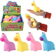 Figurki dla dzieci - Giraffe Żyrafa wyciskana Squeeze me Gniotek 10,5cm - miniaturka - grafika 1