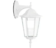 Lampy ogrodowe - Kinkiet zewnętrzny 1xE27/60W/230V IP44 biały - miniaturka - grafika 1