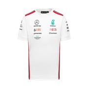 Koszulki męskie - Koszulka męska Team biała Mercedes AMG F1 2023 - miniaturka - grafika 1