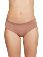 Spodenki damskie - ESPRIT Damskie szorty z mikroLaceband RCS Hipsterskie majtki, beżowy (skin beige), 44 - miniaturka - grafika 1