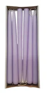 Świece - ŚWIECE STOŻKI PALOMA - 30 cm LILA MAT - 12 SZTUK - miniaturka - grafika 1