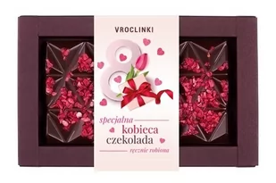 Czekolada gorzka z żurawiną Dzień Kobiet Vroclinki - Czekolada - miniaturka - grafika 1