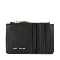 Portfele - Etui na karty kredytowe Gino Rossi QYL0022 Czarny - miniaturka - grafika 1
