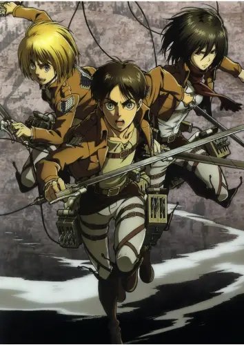 Plakat Anime Attack on Titan aot_054 A1+ (custom)