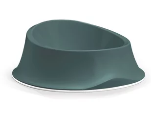 Stefanplast STEFANPLAST Miska dla psa lub kota Chic plastikowa zielona 350 ml - Miski dla psów - miniaturka - grafika 1